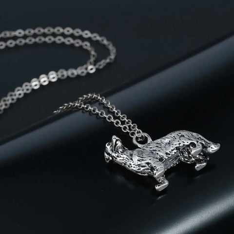 Golden Retriever 3D Necklace