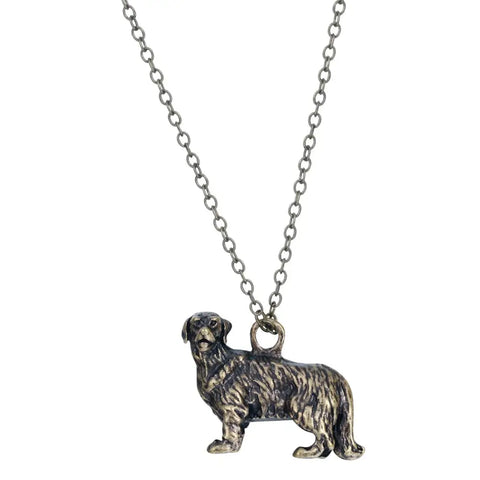 Golden Retriever 3D Necklace