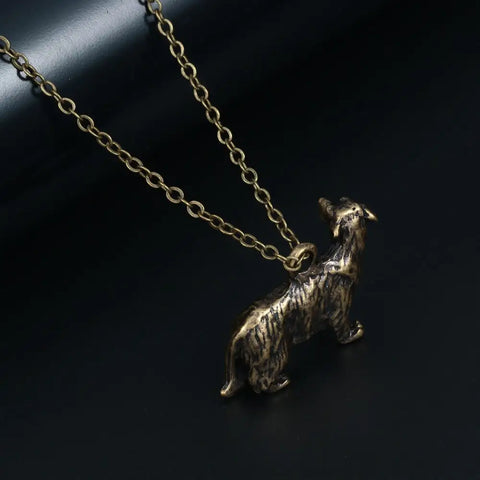 Golden Retriever 3D Necklace