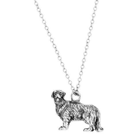 Golden Retriever 3D Necklace