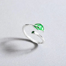 Green Leaf Ring