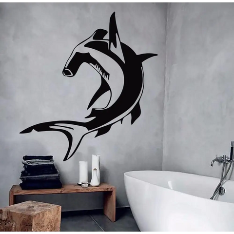 Hammerhead Shark Wall Decor Sticker