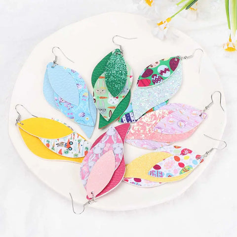 "Happy Leaf" Earrings