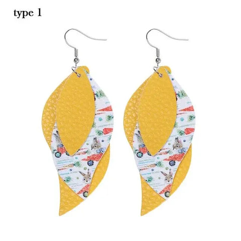 "Happy Leaf" Earrings