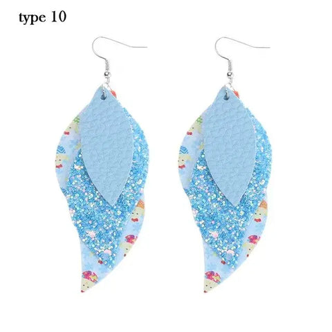 "Happy Leaf" Earrings