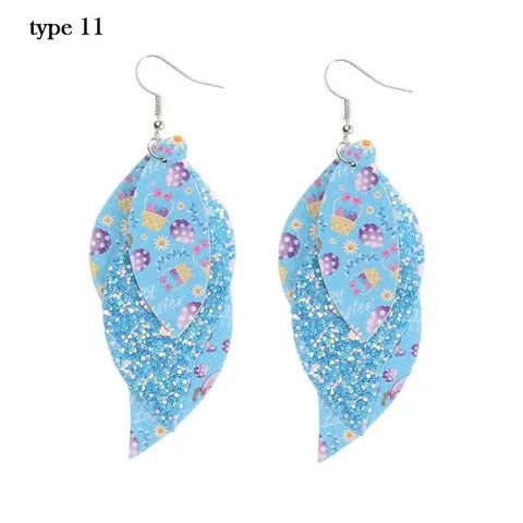 "Happy Leaf" Earrings