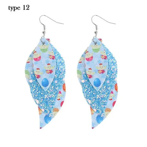 "Happy Leaf" Earrings