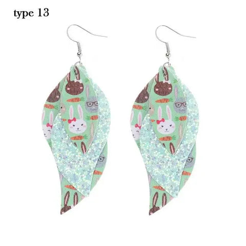 "Happy Leaf" Earrings