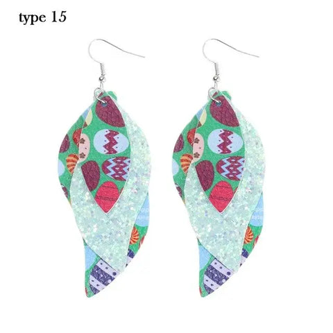 "Happy Leaf" Earrings
