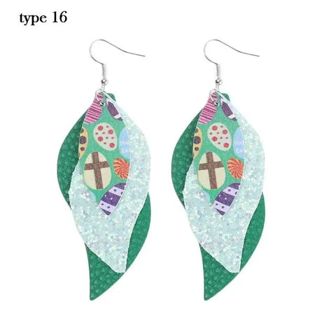"Happy Leaf" Earrings
