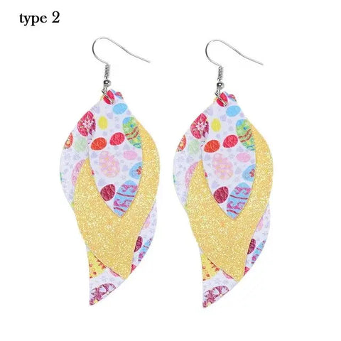 "Happy Leaf" Earrings