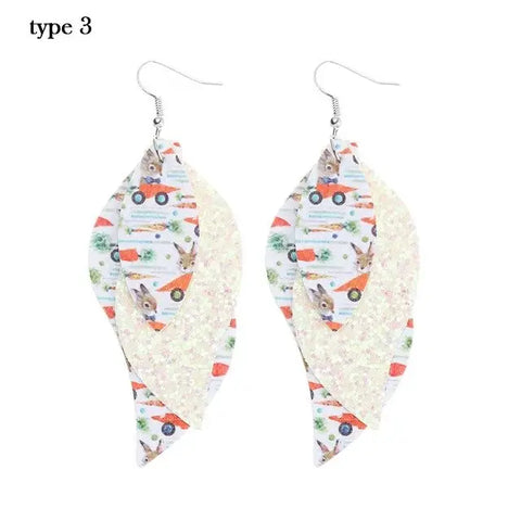"Happy Leaf" Earrings