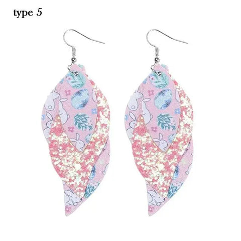 "Happy Leaf" Earrings