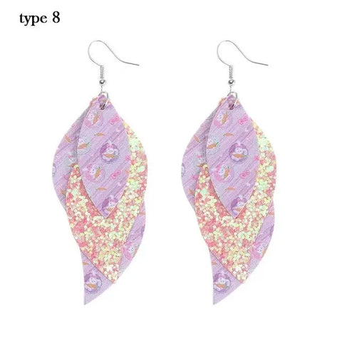 "Happy Leaf" Earrings