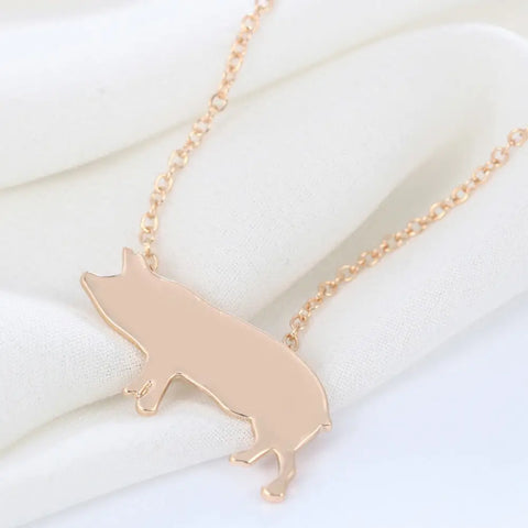 Happy Pig Necklace