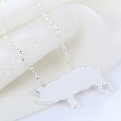 Happy Pig Necklace
