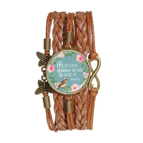 He Watches Me Bracelet