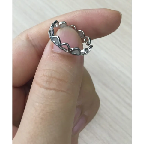 Heart Glow in the Dark Ring