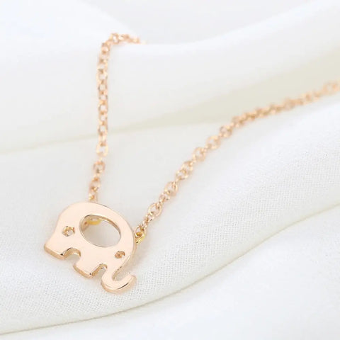 Hollow Elephant Necklace