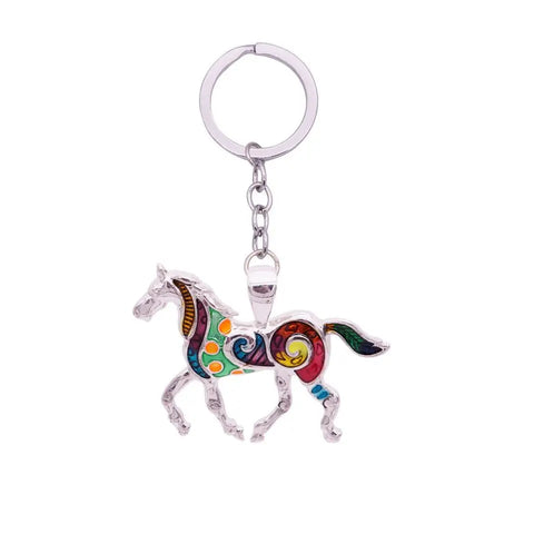 Horse Keychain  (2 Color Styles)