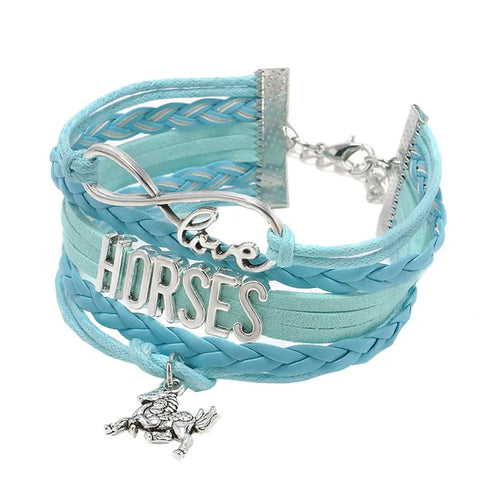 Horse Love Bracelet (4 Color Styles)