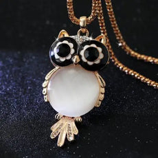 Linear - Free Owl Neklace