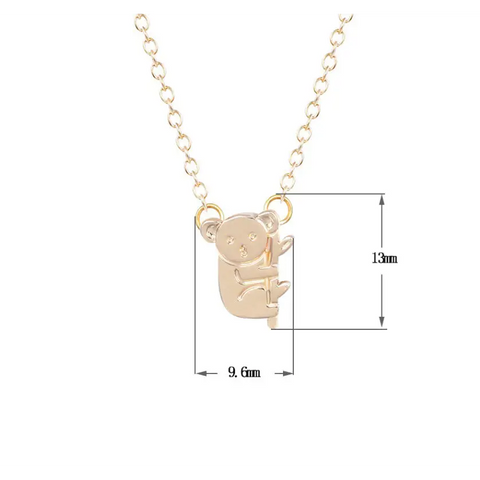 Hugging Koala Bear Necklace