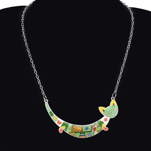 Joyful Cat Necklace