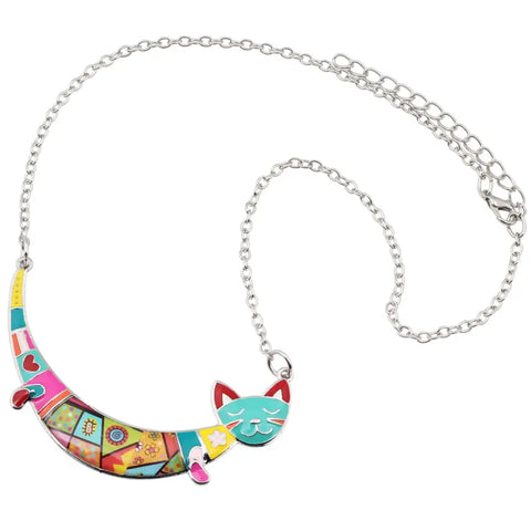 Joyful Cat Necklace