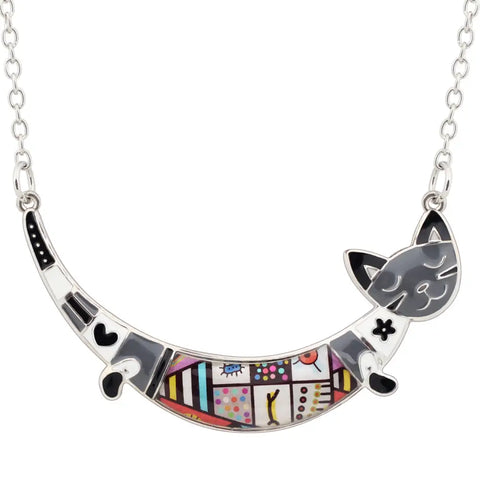 Joyful Cat Necklace