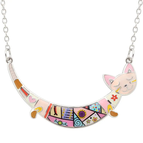 Joyful Cat Necklace