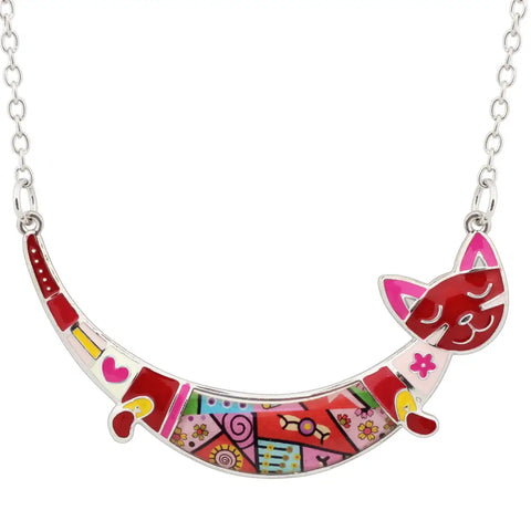 Joyful Cat Necklace