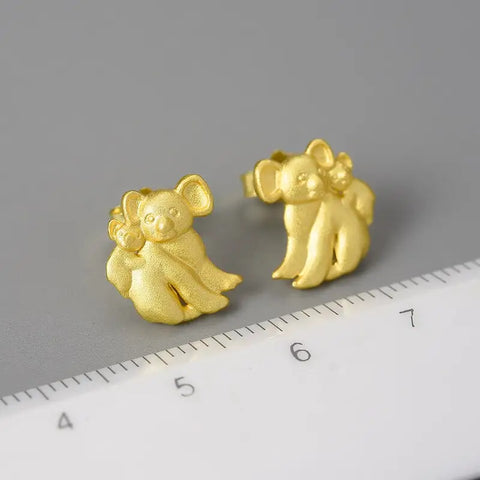 Koala Stud Earrings