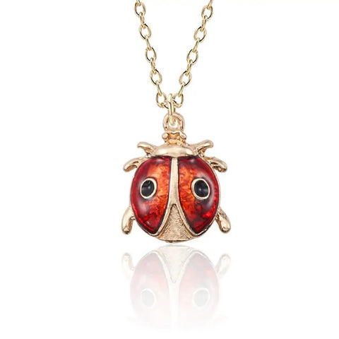 Lady Bug Necklace