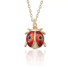 Lady Bug Necklace