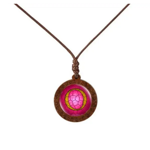 Letter Wood Necklace