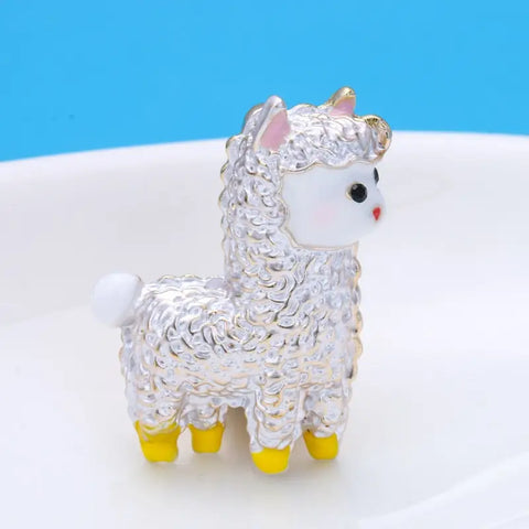 Lovely Alpaca Brooch