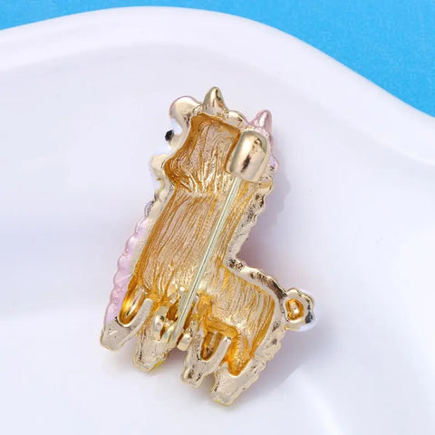 Lovely Alpaca Brooch