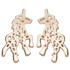 Minimalist Unicorn Earrings