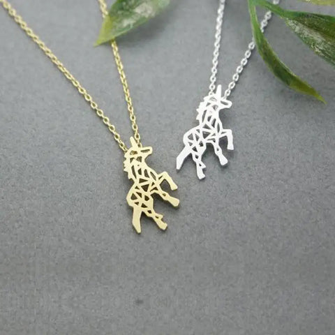 Minimalist Unicorn Necklace