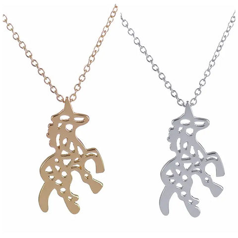 Minimalist Unicorn Necklace