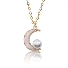 Moon Pearl Necklace