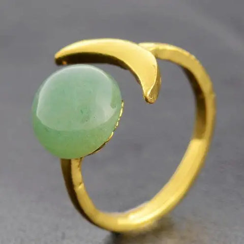 Moon Stone Ring