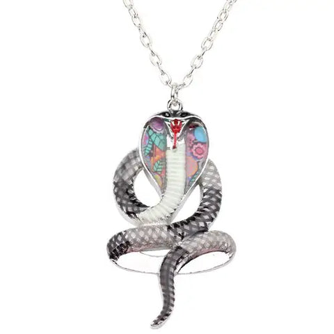Multicolor Cobra Necklace