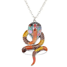 Multicolor Cobra Necklace