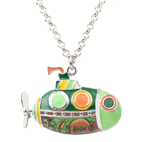 Multicolor Fun Submarine Necklace