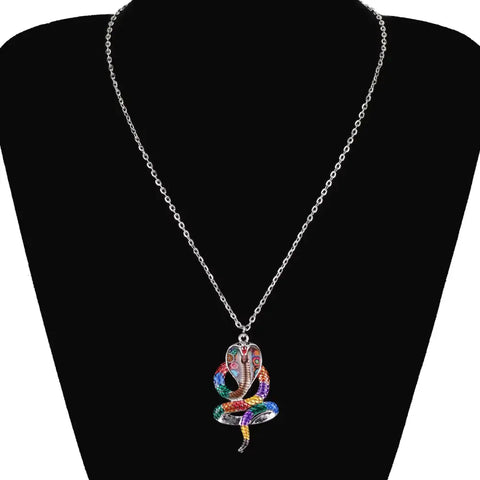Multicolor Snake Necklace