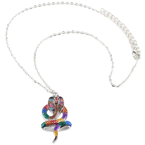 Multicolor Snake Necklace