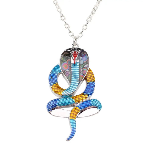 Multicolor Snake Necklace
