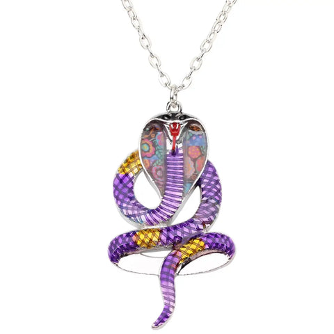 Multicolor Snake Necklace